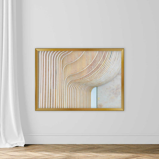 Wood Architecture Wall