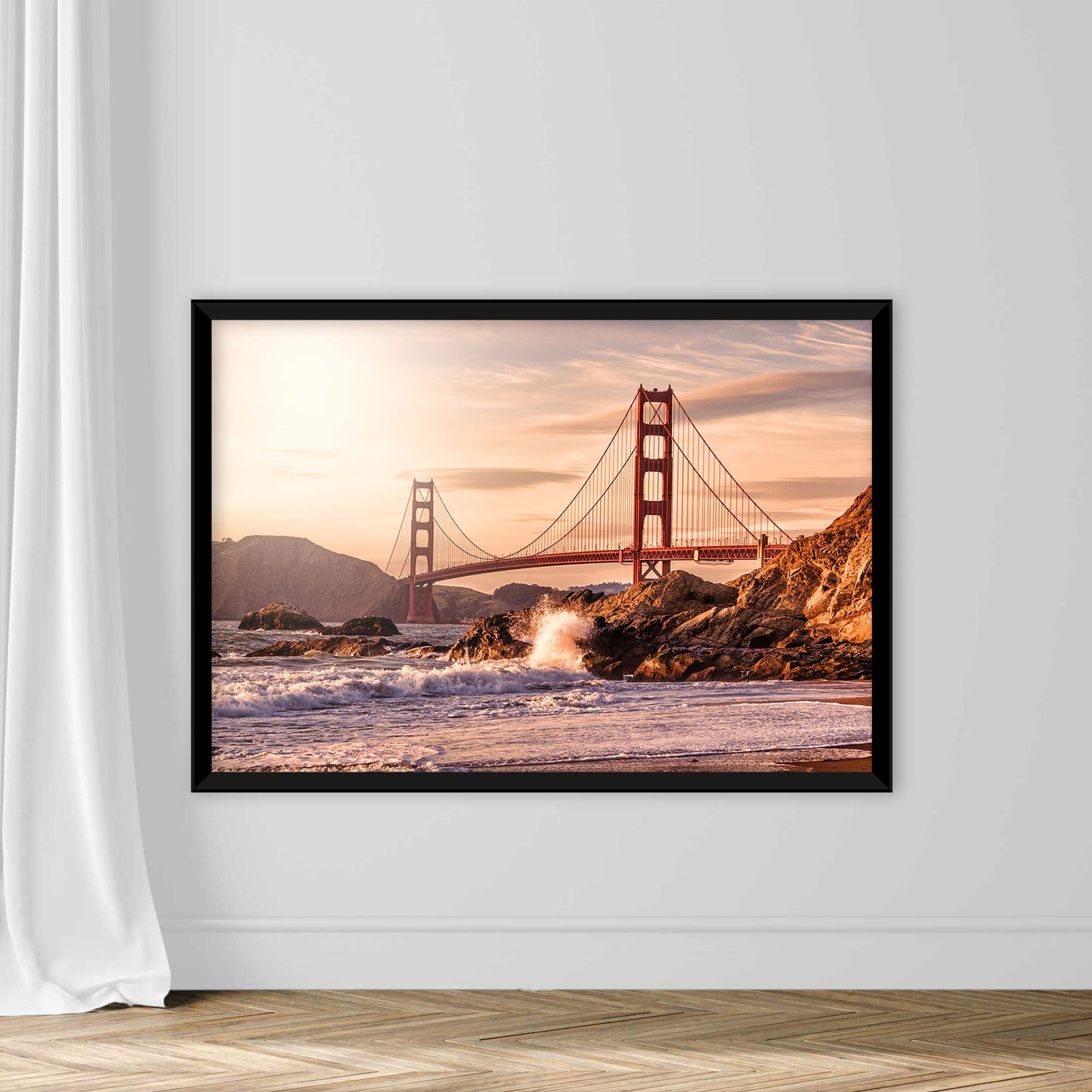 Golden Gate Bridge from Baker Beach | Custom Design