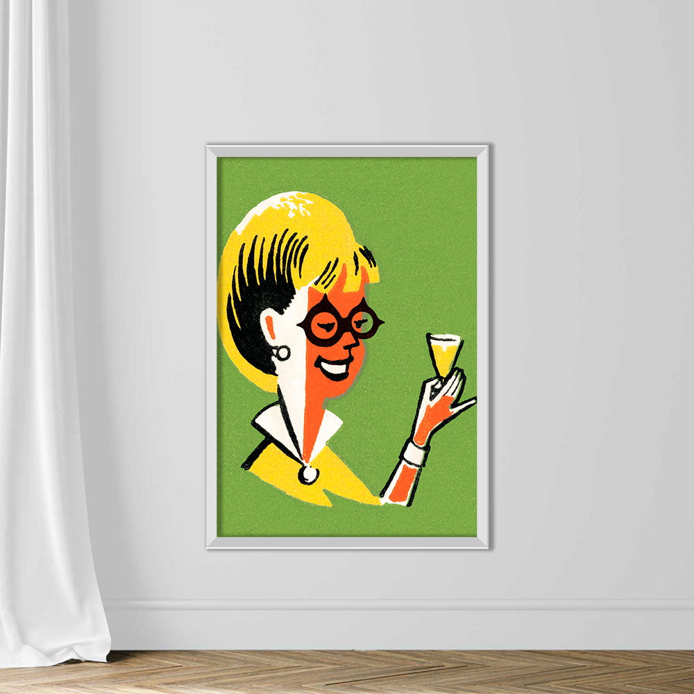 Woman Holding a Drink - 2