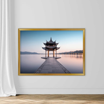 Jixian Pavilion of Hangzhou West Lake