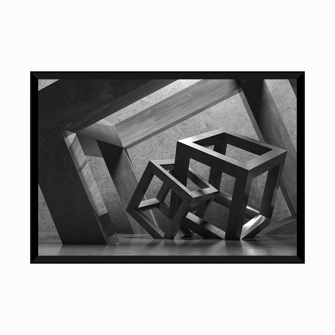 Abstract Architecture Cubes