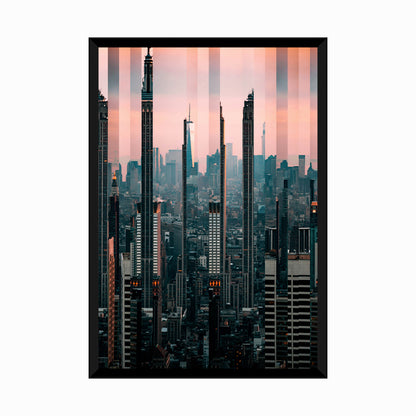 Surreal Abstract Picture of the Manhattan Skyline