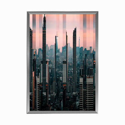 Surreal Abstract Picture of the Manhattan Skyline