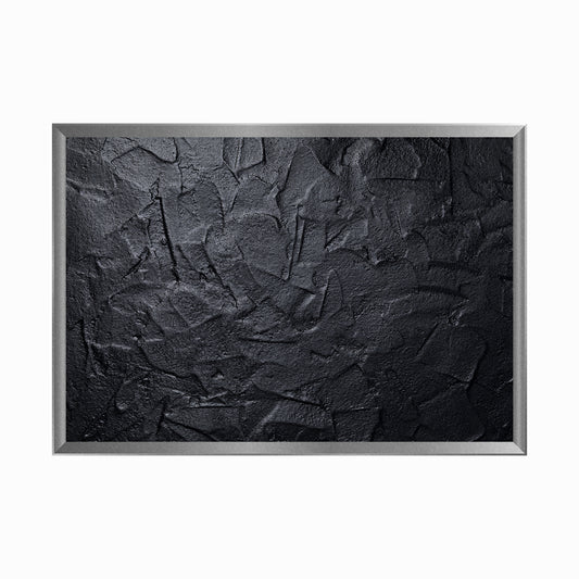 Black or dark gray art plastered wall texture background