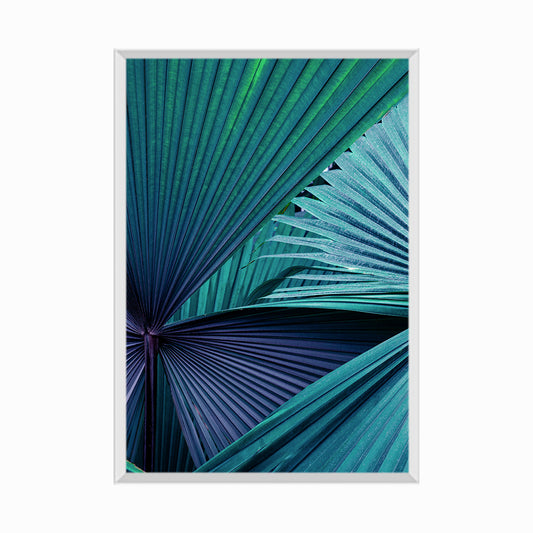 Closeup Tropical Green Leaves Nature And Dark Tone Background Concept